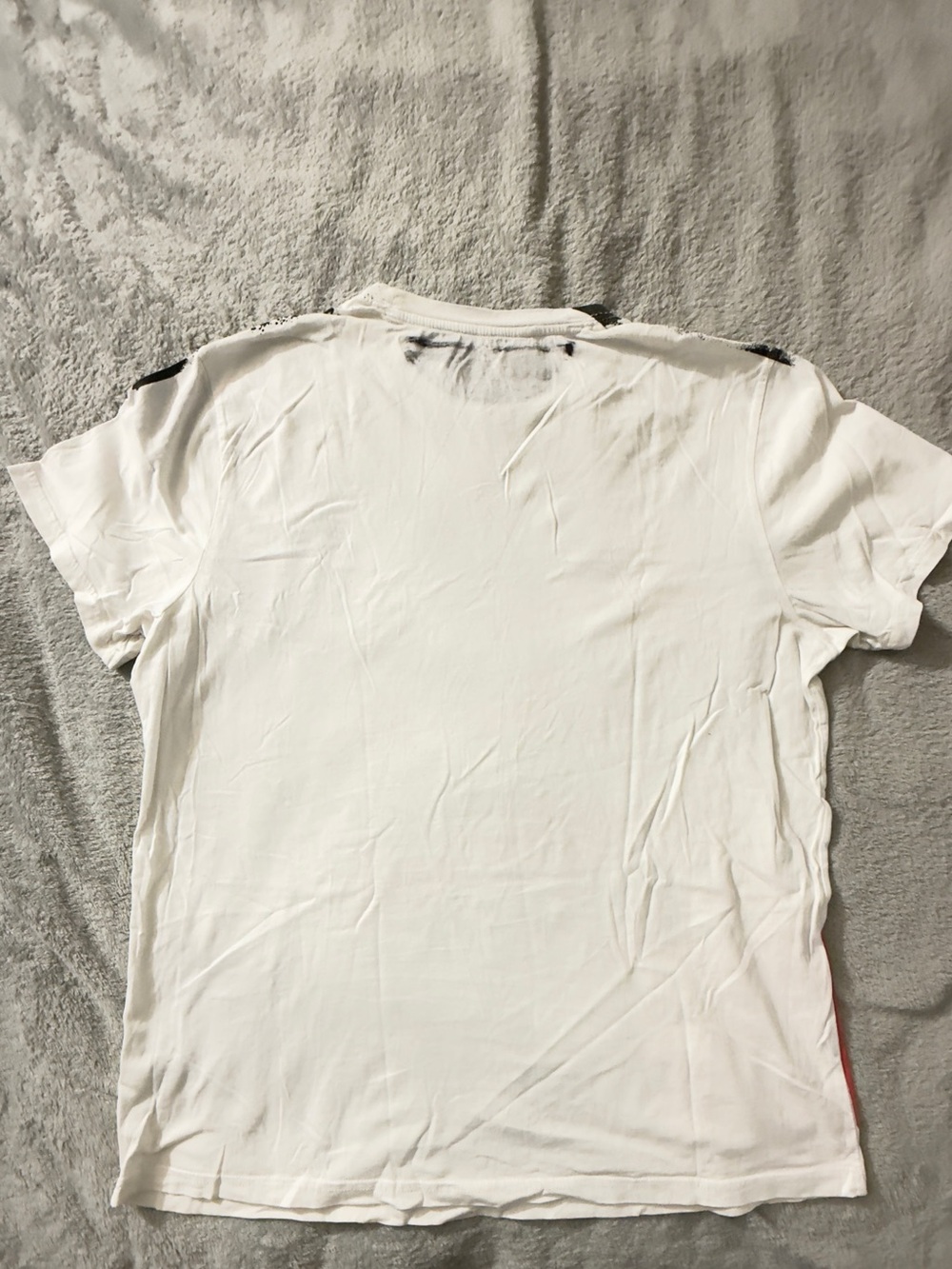 PRPS White Black Red Graphic Short Sleeve Tee - Picture 2 of 2